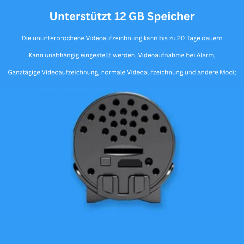 Frendorf | Mini WLAN-Überwachungskamera 1080P HD | Diskrete Sicherheit für Ihr Zuhause