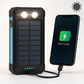 Frendorf | 500000mAh Solar-Ladegerät Wasserdichter Power Bank Extern