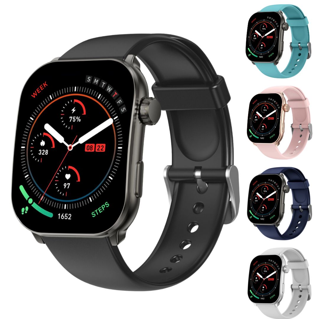 Frendorf | Smart Fitness Uhr für Android & IOS – Aktivität, Schlaf & Gesundheitswerte mit professionellem Design