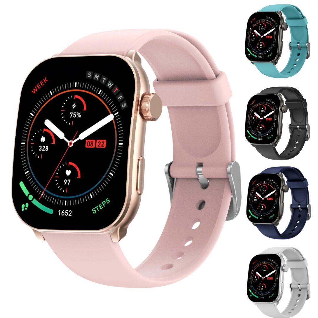 Frendorf | Smart Fitness Uhr für Android & IOS – Aktivität, Schlaf & Gesundheitswerte mit professionellem Design
