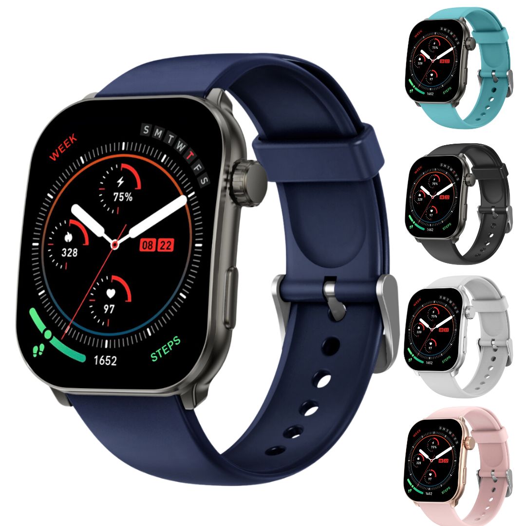 Frendorf | Smart Fitness Uhr für Android & IOS – Aktivität, Schlaf & Gesundheitswerte mit professionellem Design