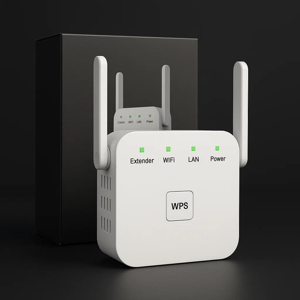 Frendorf | UltraXtend 5G WiFi Booster – Bester WiFi-Extender für schnellere, stärkere Verbindung im Vereinigten Königreich