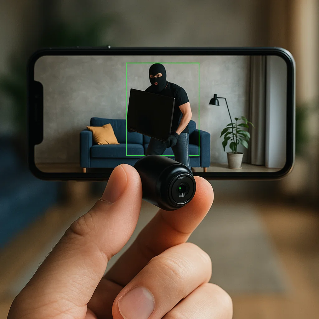 Frendorf | Mini WLAN versteckte Kamera und Audio - Winzige Überwachungs-Mini-Spionkameras Drahtlose Nanny-Überwachung