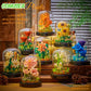 Diy Mikro Blumen Bausteine Mini Ziegel Partikel Ewiges Leben Blumen Heimdekoration Zusammenbau Puzzle Spielzeug Kinder Geschenk