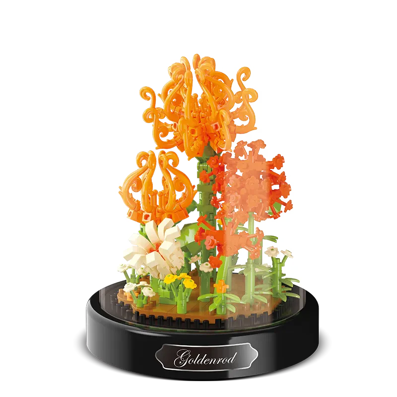 Diy Mikro Blume Bauklötze Mini Ziegel Partikel Ewiges Leben Blumen Heimdekoration Zusammenbau Puzzle Spielzeug Kinder Geschenk