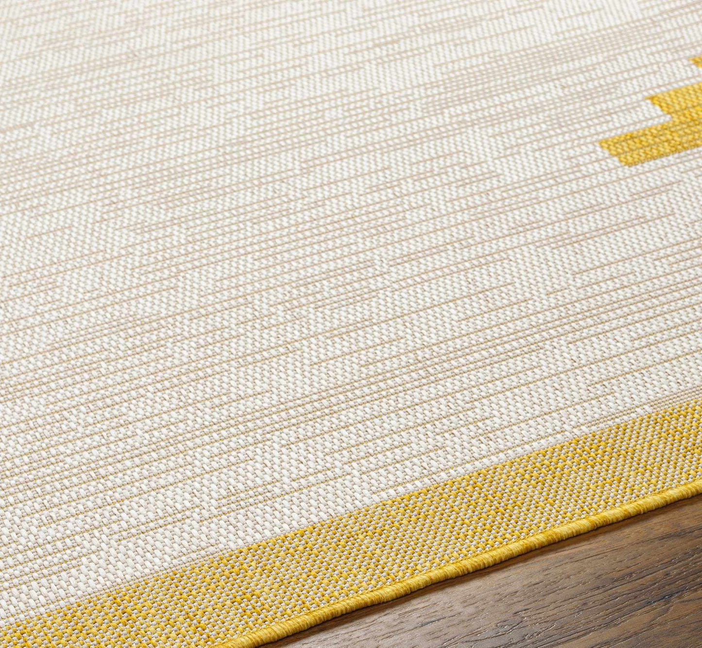 Djugun Gelber Außen-Teppich