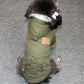 Frendorf | Hundejacke mit Fellbesatz Kapuze - Hunde- und Katzenbekleidung