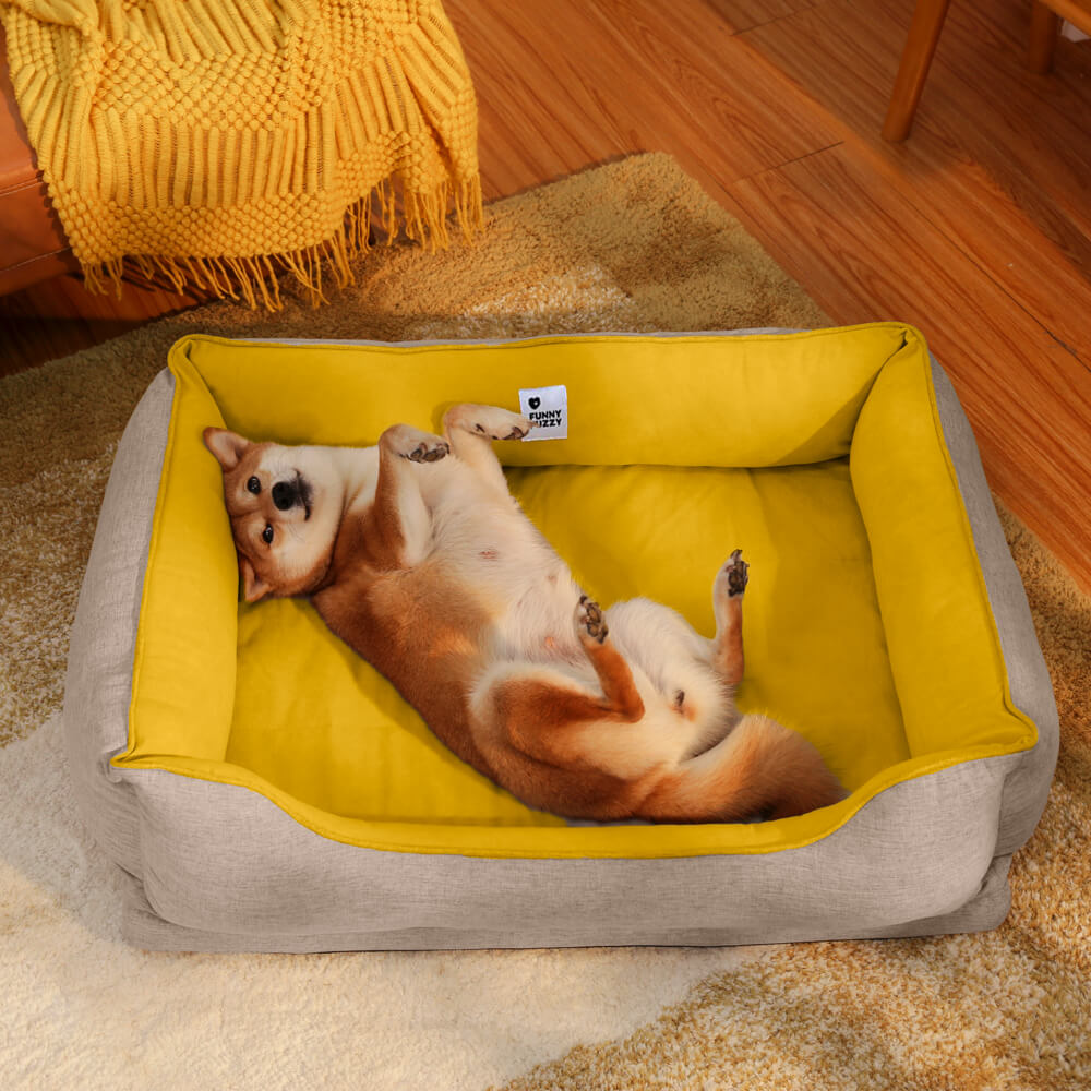 Bettüberwurf - Quadratisches Brot Hundebett