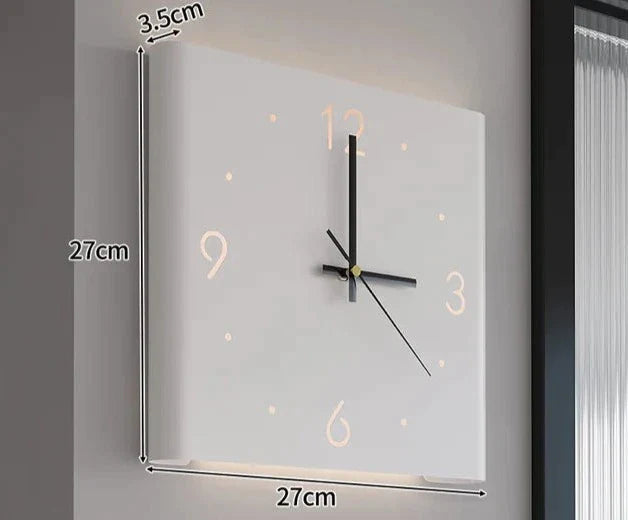 Frendorf | MetroSync | Moderne doppelseitige Wanduhr