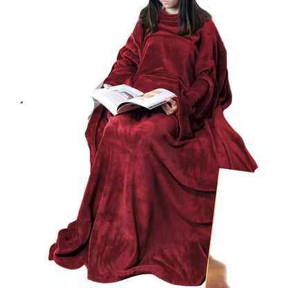 Frendorf | Bequeme Decke mit Kängurutasche für Entspannungsliebhaber