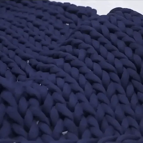 Frendorf | Bio-Baumwolle Gewichtsdecke | Atmungsaktiv, Maschinenwaschbar & Ideal für ganzjährigen Komfort