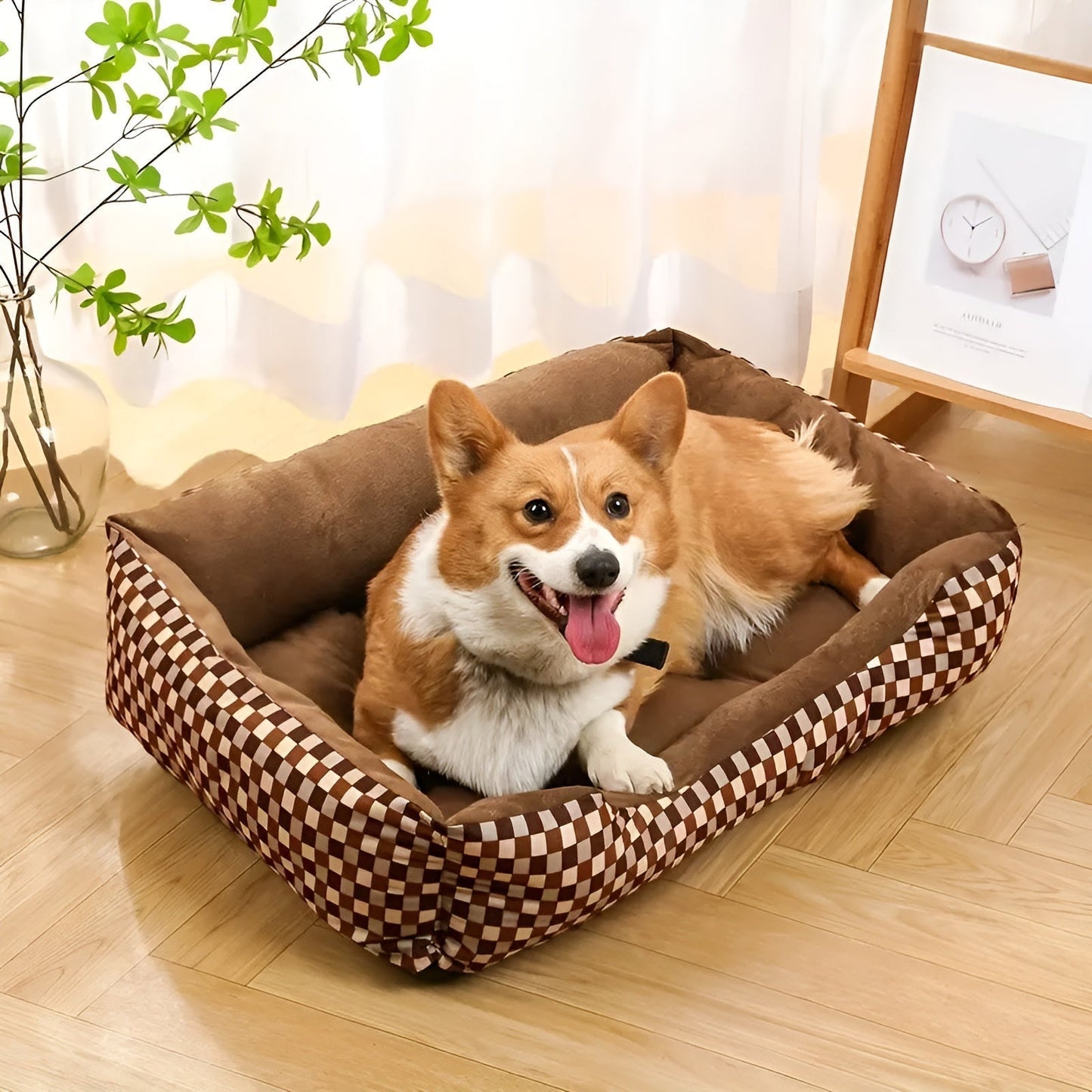 Frendorf | Luxe Orthopädisches Plüsch Haustierbett - PlushNest