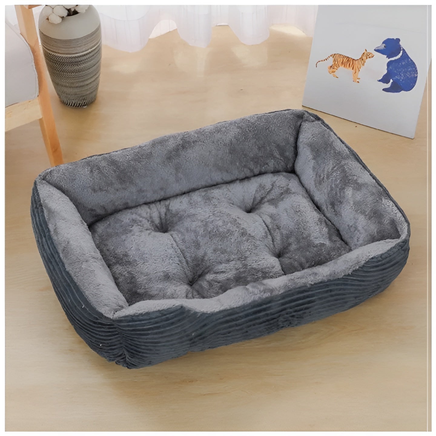 Frendorf | Luxe Orthopädisches Plüsch Haustierbett - PlushNest