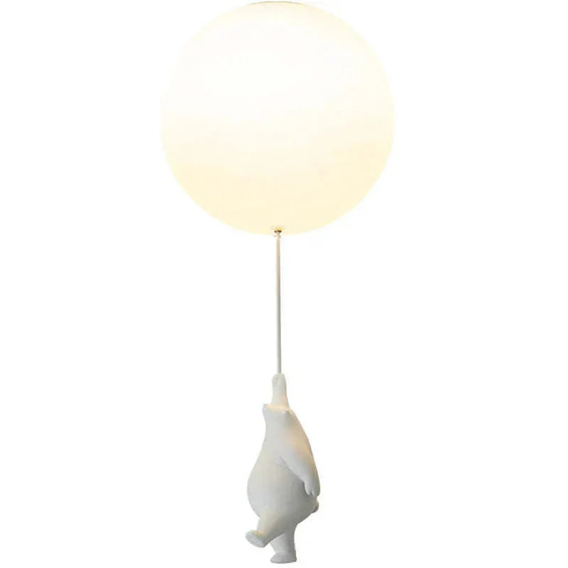 Frendorf | DreamyBear Lampe - Kinder-Deckenlampe mit Bär und Ballon