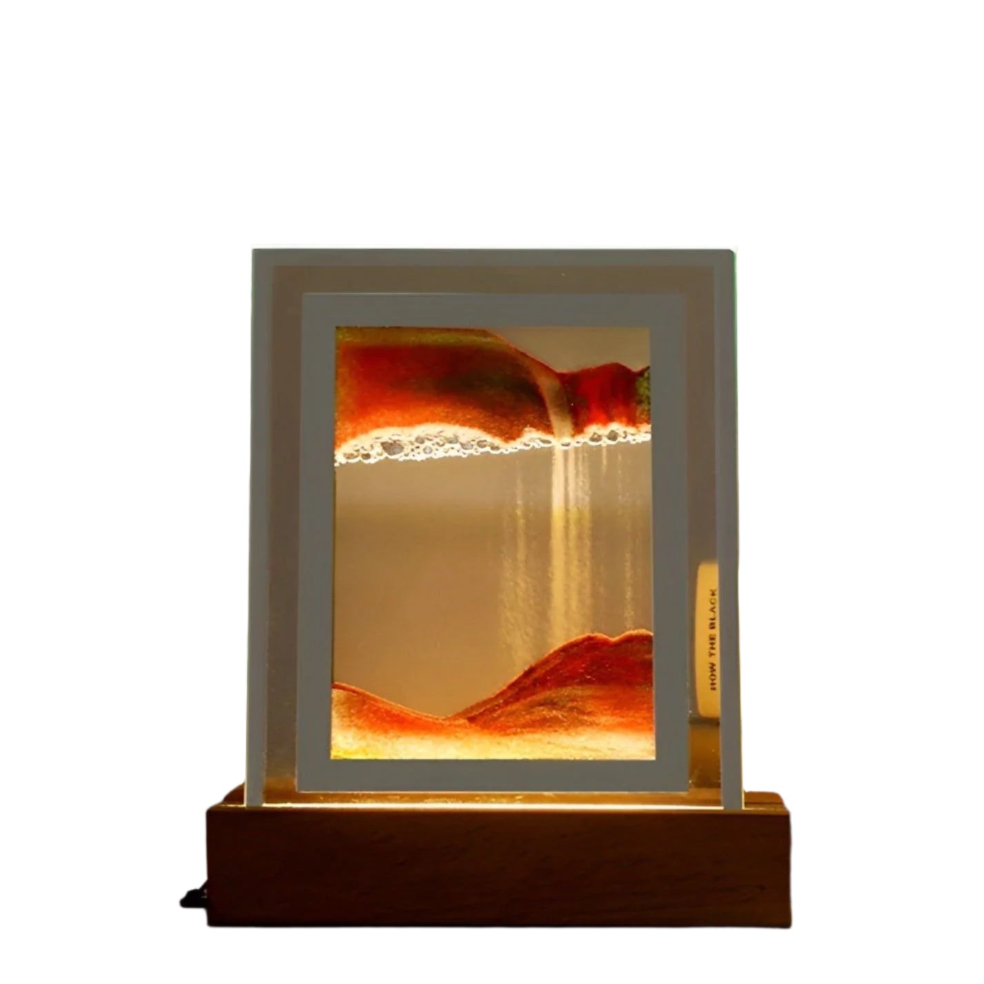Frendorf | SereniGlow – Hypnotische Sandkunst-Lampe mit beruhigendem LED-Licht