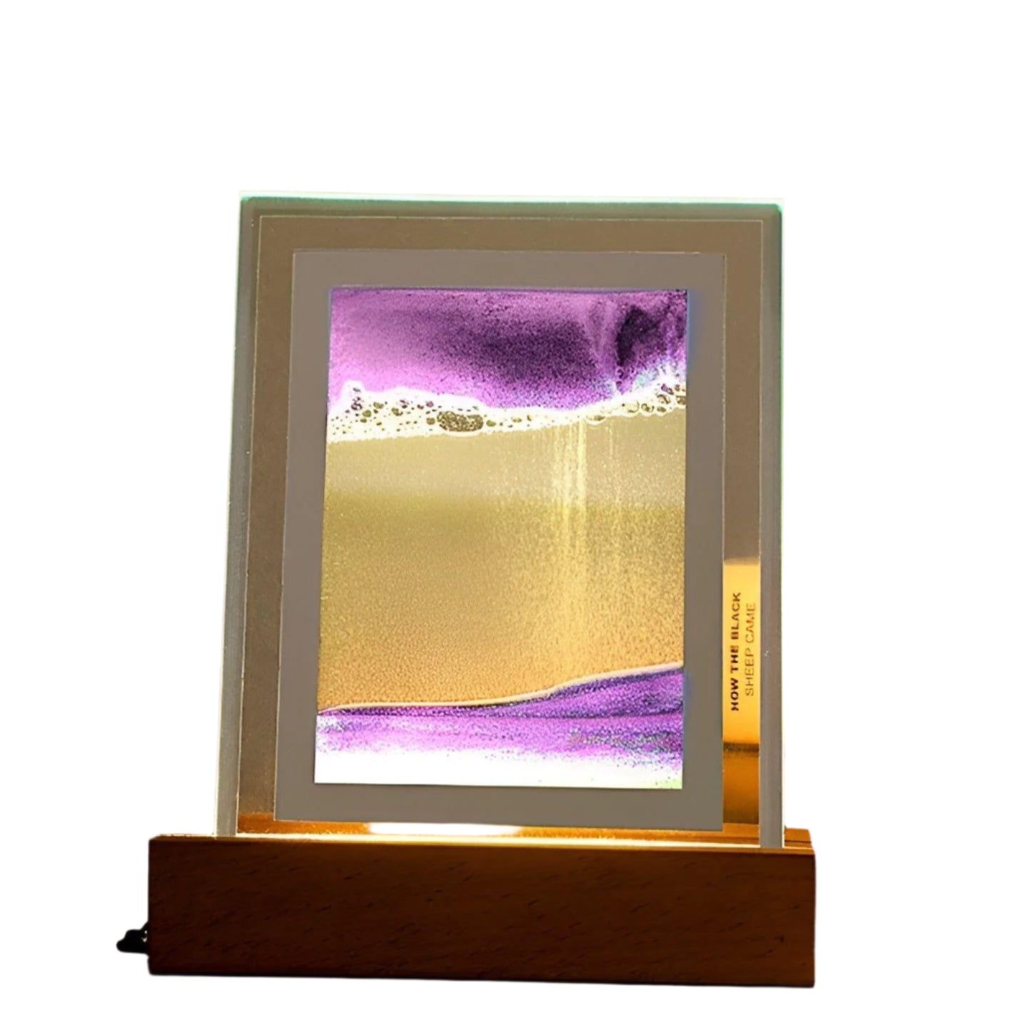 Frendorf | SereniGlow – Hypnotische Sandkunst-Lampe mit beruhigendem LED-Licht