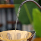 Drip Kettle 600ml Kaffee Teekanne Edelstahl Antihaft Gooseneck Drip Kettle Holzgriff Kaffeekanne
