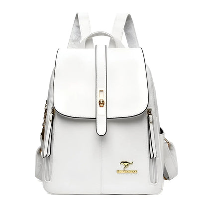 Frendorf | Alena Rucksack - Luxuriöse und Hochwertige Leder Damenhandtasche