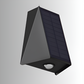 Frendorf | DualLit Solarleuchten Garten - Up Down IP54 Außenwandleuchte Modern - Wandleuchte Solar