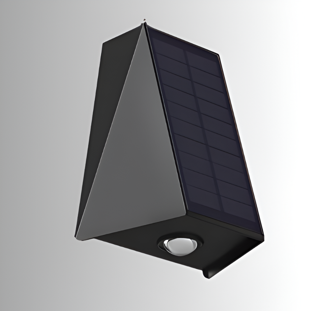 Frendorf | DualLit Solarleuchten Garten - Up Down IP54 Außenwandleuchte Modern - Wandleuchte Solar