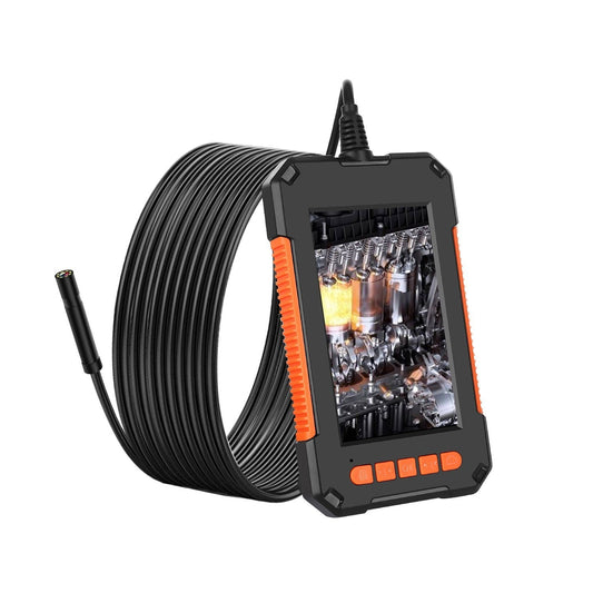 1080P HD 4.3 Zoll LCD Handheld-Endoskop, IP67 wasserdicht, 8mm Kamera mit 8 LEDs (5M weichem Kabel)
