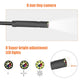 1080P HD 4.3 Zoll LCD Handheld-Endoskop, IP67 wasserdicht, 8mm Kamera mit 8 LEDs (5M weichem Kabel)