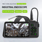 4,5-Zoll IPS Industrie-Endoskop, 1080P HD Borescope Kamera mit 6 LEDs, IP67 wasserdicht, TF-Kartensteckplatz