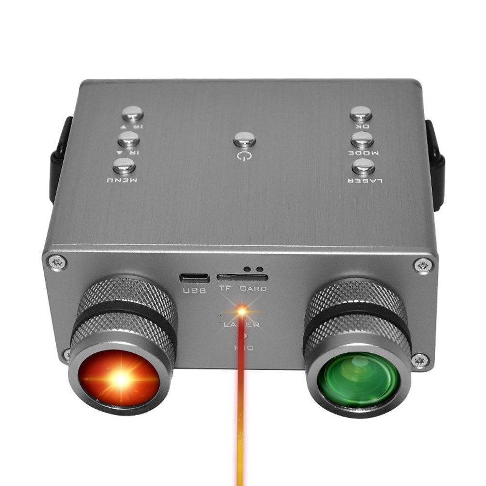 4K Infrarot-Nachtsichtkamera, 600M Voller Dunkelheit, 3.0 IPS-Bildschirm, 8X Zoom, Foto & Video, Outdoor-Camping, Jagd, Angeln