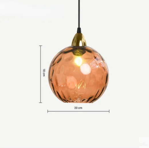 HelderBol - Glaskugel-Hängelampe