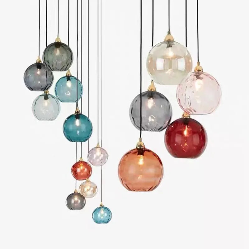 Moderne Design Glas Pendelleuchte