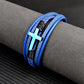 Frendorf | ZenBrace Männer Chakra Armband | Natürliche Heilsteine | Energieausgleich | Stilvolle Männeraccessoires
