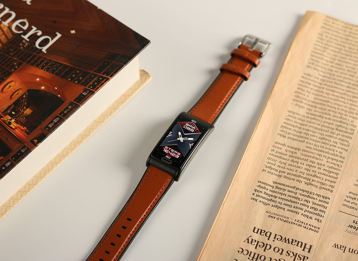 Frendorf | BCBEARSCOME BCE600 3-Kanal-EKG HRV Blutzucker Blutdruck Blutsauerstoff Schlaferkennung HD Bluetooth Smart Armband