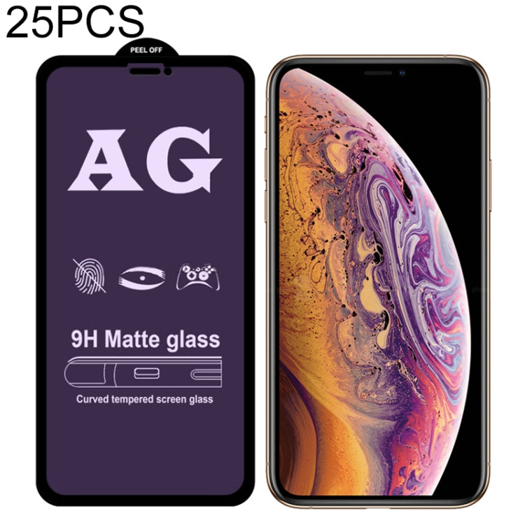Frendorf | 25 PCS AG Matt Anti-Blaulicht Vollabdeckung Gehärtetes Glasfilm für iPhone 8 Plus & 7 Plus