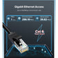 Frendorf | UGREEN NW102 Cat6 RJ45 Haushalts-Gigabit-Drehpaar-Rund-Ethernet-Kabel, Länge:15m