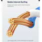 Frendorf | UGREEN NW102 Cat6 RJ45 Haushalts-Gigabit-Drehpaar-Rund-Ethernet-Kabel, Länge:15m