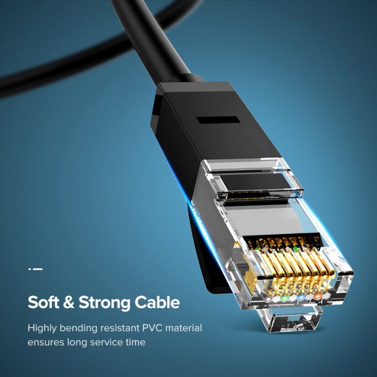 Frendorf | UGREEN NW102 Cat6 RJ45 Haushalts-Gigabit-Drehpaar-Rund-Ethernet-Kabel, Länge:15m