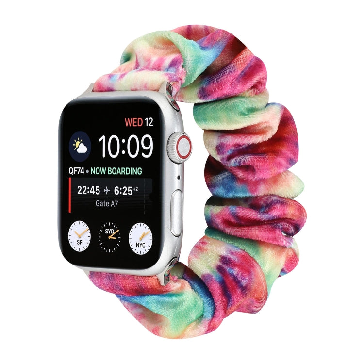 Frendorf | Flanell Haar Ring  Armband Uhr Band Für Apple Watch Ultra 49mm&Watch Ultra 2 49mm / Series 9&8&7 45mm / SE 3&SE 2&6&SE&5&4 44mm / 3&2&1 42mm(8)