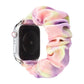 Frendorf | Flanell-Haar-Ring-Uhrband für Apple Watch Series 9&8&7 41mm / SE 3&SE 2&6&SE&5&4 40mm / 3&2&1 38mm(2)