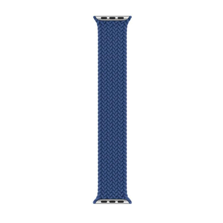 Frerndorf | Nylon Einzel-Dreh Geflochtenes Armband Für Apple Watch Series 9&8&7 41mm / SE 3&SE 2&6&SE&5&4 40mm / 3&2&1 38mm(Blau)