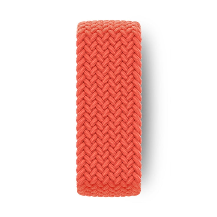 Frerndorf | Nylon Einzel-Dreh Geflochtenes Uhrenarmband Für Apple Watch Series 7 41mm / 6 & SE & 5 & 4 40mm / 3 & 2 & 1 38mm, Länge:M 145mm (Elektrisches Orange)