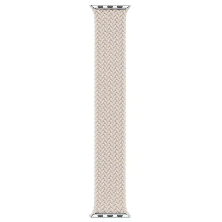 Frerndorf | Nylon Ein-Dreh Geflochtener Uhrenarmband Für Apple Watch Series 7 41mm / 6 & SE & 5 & 4 40mm / 3 & 2 & 1 38mm, Länge:L 155mm (Starlight)