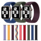 Frerndorf | Nylon Ein-Dreh Geflochtener Uhrenarmband Für Apple Watch Series 7 41mm / 6 & SE & 5 & 4 40mm / 3 & 2 & 1 38mm, Länge:L 155mm (Starlight)