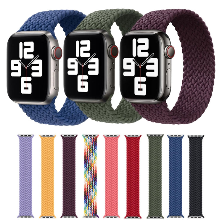 Frerndorf | Nylon Ein-Dreh Geflochtener Uhrenarmband Für Apple Watch Series 7 41mm / 6 & SE & 5 & 4 40mm / 3 & 2 & 1 38mm, Länge:L 155mm (Starlight)