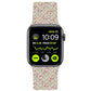 Frerndorf | Nylon Einfach-wendebar Geflochtenes Armband Für Apple Watch Ultra 49mm&Watch Ultra 2 49mm / Series 9&8&7 45mm / SE 3&SE 2&6&SE&5&4 44mm / 3&2&1 42mm, Länge:M 155mm (Starlight Weiß)