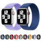 Frerndorf | Nylon Einfach-wendebar Geflochtenes Armband Für Apple Watch Ultra 49mm&Watch Ultra 2 49mm / Series 9&8&7 45mm / SE 3&SE 2&6&SE&5&4 44mm / 3&2&1 42mm, Länge:M 155mm (Starlight Weiß)