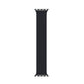 Frerndorf | Nylon-Einzelturn geflochtenes Armband für Apple Watch Ultra 49mm&Watch Ultra 2 49mm / Serie 9&8&7 45mm / SE 3&SE 2&6&SE&5&4 44mm / 3&2&1 42mm, Länge:L 170mm (Schwarz)