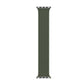 Frerndorf | Nylon Einfach-Dreh Geflochtenes Armband Für Apple Watch Series 7 45mm / 6 & SE & 5 & 4 44mm / 3 & 2 & 1 42mm, Länge:L 170mm (Olivegrün)