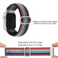 Frerndorf | Metall Japanische Schnalle Elastisches Nylon Uhrenband Für Apple Watch Ultra 49mm&Watch Ultra 2 49mm / Series 9&8&7 45mm / SE 3&SE 2&6&SE&5&4 44mm / 3&2&1 42mm(12)