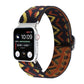 Frerndorf | Metall Japanische Schnalle Elastisches Nylon Uhrenarmband Für Apple Watch Series 7 45mm / 6 & SE & 5 & 4 44mm / 3 & 2 & 1 42mm(15)