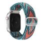Frerndorf | Metall Japanische Schnalle Elastisches Nylon Uhrenarmband für Apple Watch Ultra 49mm&Watch Ultra 2 49mm / Series 9&8&7 45mm / SE 3&SE 2&6&SE&5&4 44mm / 3&2&1 42mm(17)